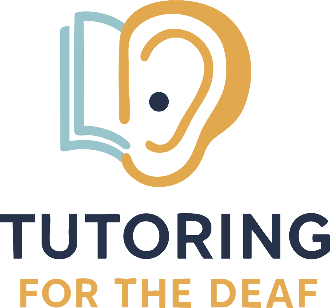 Tutoring for the Deaf Logo