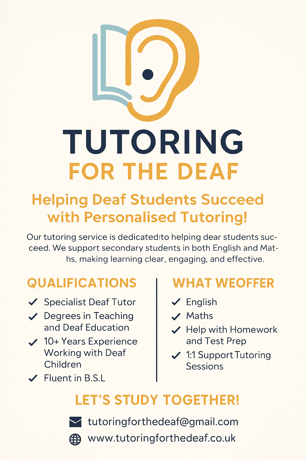 Tutoring Services